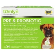 90 count (3 x 30 ct) Tomlyn Pre and Probiotic Water Soluble Powder for Dogs