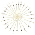 thumbnail image 1 of 200Pcs Bamboo Cocktail Picks Artificial Pearl Cocktail Sticks Skewers Appetizers Desserts Toothpicks, 1 of 7