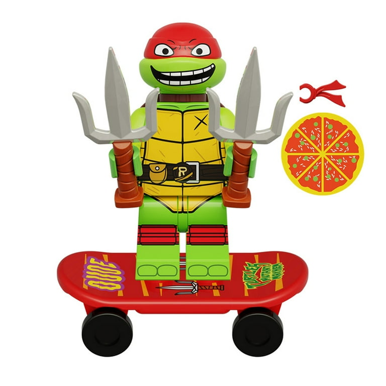 4PCS TMNT Minifigures Set – Ninja Turtle Leo, Raph, Don Action