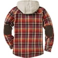 thumbnail image 2 of Legendary Whitetails Men's Camp Night Berber Lined Hooded Flannel, 2 of 5