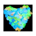thumbnail image 1 of Light In The Dark Rocks, Colorful Resin Luminous Pigments Reusable Light Rocks Driven By Light And Solar Energy Outdoor Decorative Luminous Stones Lighting Pebbles, For Home, 1 of 8