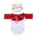 thumbnail image 1 of Halloween Funny Pet Costume Godfather Cosplay Clothes for Puppy Dog Size, 1 of 4