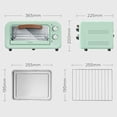 thumbnail image 3 of Horno Eléctrico Beyori Hogar Retro Multifunción Smart Mini 12L Pequeño para Hornear, 3 of 6