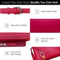 thumbnail image 5 of ili New York Bolsos cruzados de cuero genuino para mujer - Organizador de bolso de hombro con bloqueo RFID premium con correa ajustable, 5 of 5