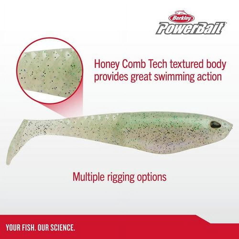 Berkley PowerBait® Saltwater CullShad, 4 in, Mermaid