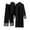 Black, variant on Women Abaya M_uslim Prayer Dress Embroidered Sleeves Cardigan Kaftan I_slamic Dubai Robe Casual M_odest Abaya Dress Three Piece Outfit