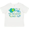 thumbnail image 3 of Inktastic My Big Sister Loves Me- cute elephants Boys or Girls Toddler T-Shirt, 3 of 5
