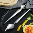 thumbnail image 6 of 4 Pcs Stainless Steel Culinary Precision Drawing Deco Spoon Set, Sauce Plate Decorating, 6 of 6