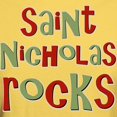 thumbnail image 3 of CafePress - Saint Nicholas Rocks Light T Shirt - Men's Classic Graphic T-Shirt, 3 of 4