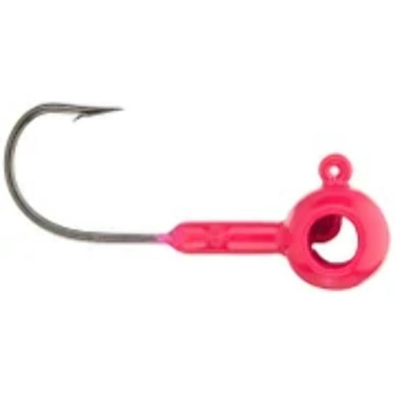 Leland's Lures Eyehole Round Jighead 1/16oz Pink