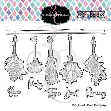 UPC: 0810043855587 | Colorado Craft Company Metal Die Set-spice Of Life-big & Bold