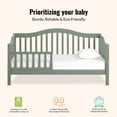 thumbnail image 3 of Dream On Me Austin Toddler Day Bed, Meadow Green, 3 of 8
