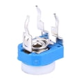 thumbnail image 5 of 50Pcs Variable Resistor High Accuracy Horizontal Blue White Potentiometer 100-2000KΩ(4.7K) Bienvenido, 5 of 8