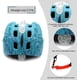 thumbnail image 3 of Casco de seguridad para niños de dinosaurio, dibujos animados 3D con luz de advertencia LED trasera, cinturón ajustado para equipo de protección para bicicletas multideportivas, patinaje en línea, cic, 3 of 5