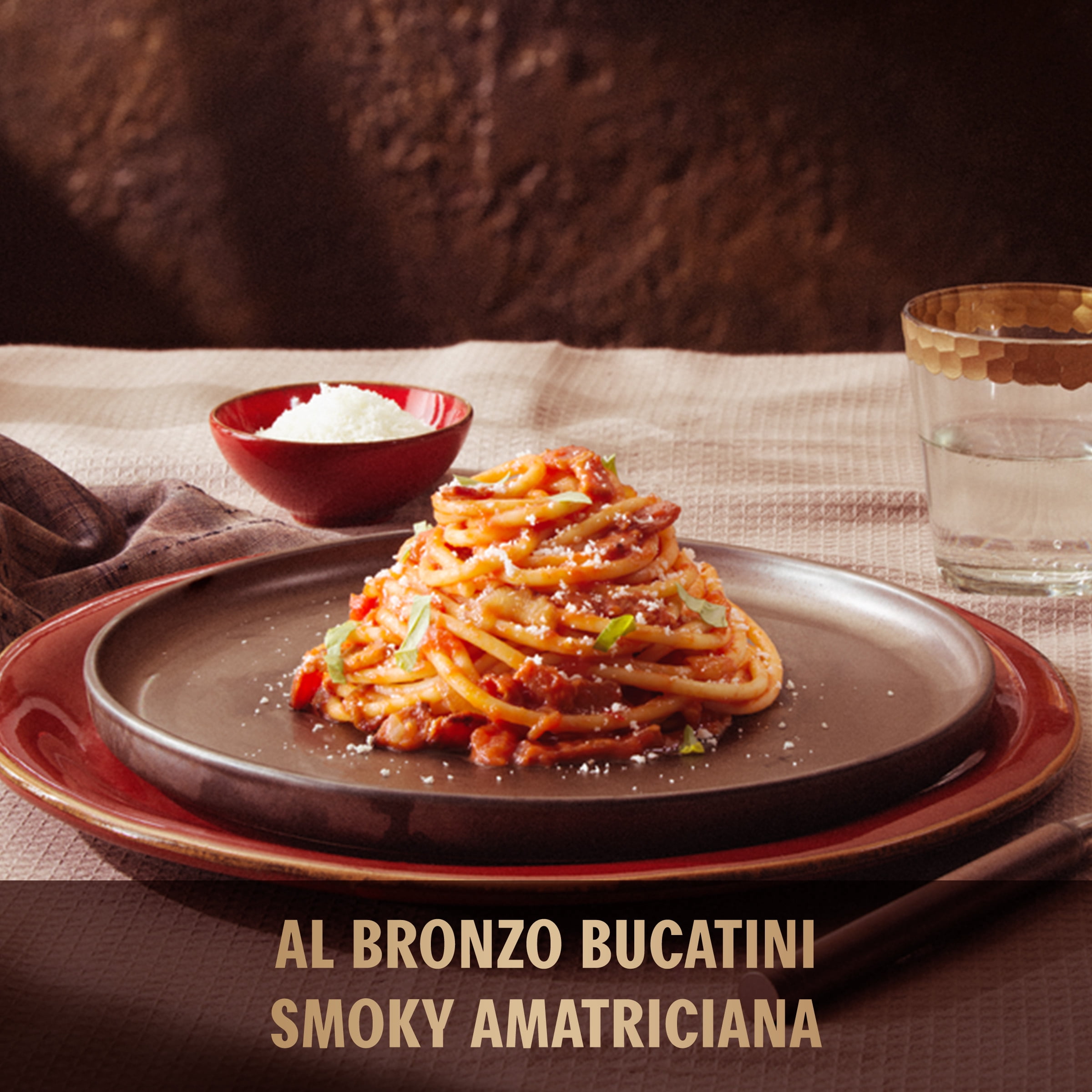 Barilla Al Bronzo Organic Bronze Cut Bucatini Pasta, 16 oz.