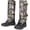 Mountain Camouflage, variant on Snake Gaiters for Hunting: Durable Snake Guards, Snake Gaiter Leggings for Men & Women, Snake Bite Protection for Lower Legs, Snake Proof Gaiters with Adjustable Size
