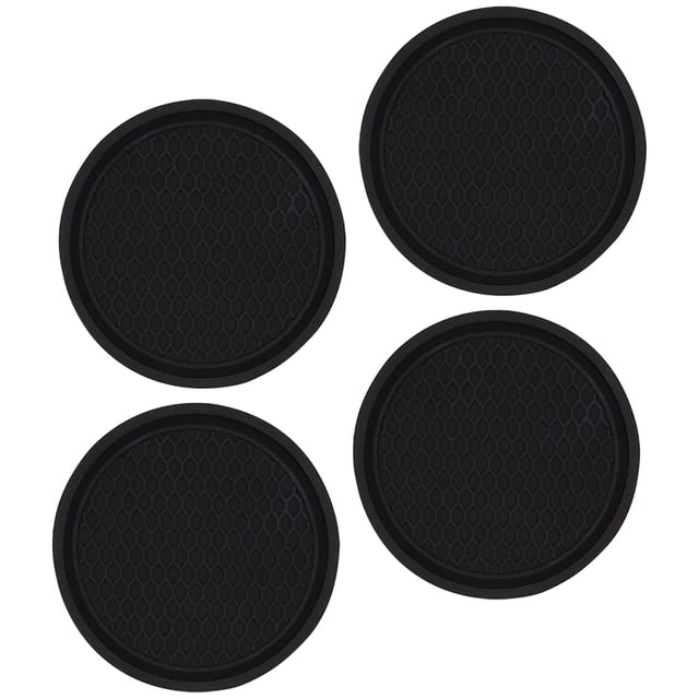 Greenadscape 4Ud Posavasos Negros Para Tazas Con Protección Contra Calor Para Hogar