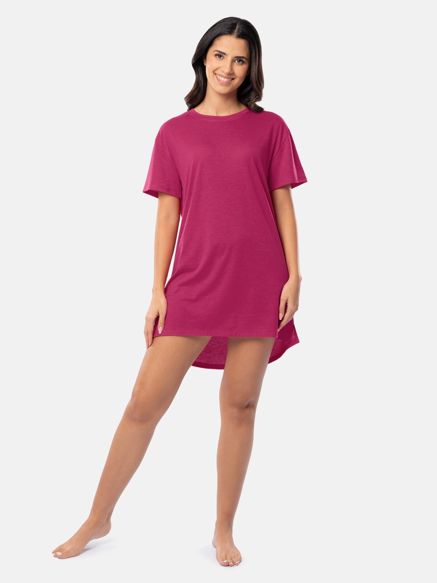 Fruit of the Loom Women's Soft and Breathable Pajama Sleepshirt, Sizes S-4X