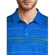 Ben Hogan Men's & Big Men's Block Stripe Polo Shirt, Sizes S-5XL