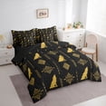 thumbnail image 3 of Feelyou Tribal Wolf Adult Twin Bedding Sets 7pcs, Boho Western Aztec Bedding Comforter Set, 3 of 8