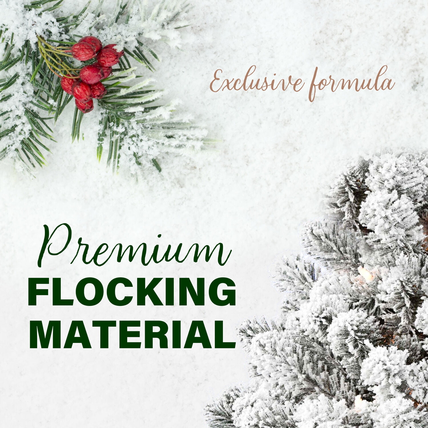 Fraser Hill Farm 4-Ft. Christmas Snow Flocked Porch Trees with Oversized Pinecones, Set of 2, FF048CHPT001-0SN/S2