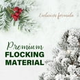 thumbnail image 5 of Fraser Hill Farm 4-Ft. Christmas Snow Flocked Porch Trees with Oversized Pinecones, Set of 2, FF048CHPT001-0SN/S2, 5 of 8