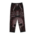 thumbnail image 4 of Sigee Spider with Skull Print Women's Soft Pajama Pants - Breathable and Comfortable Lounge Sleep Bottoms with Elastic Waistband and Pockets-Large, 4 of 9