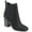 Black, variant on Journee Collection Womens Maxxie Dressy Almond Toe Ankle Boots