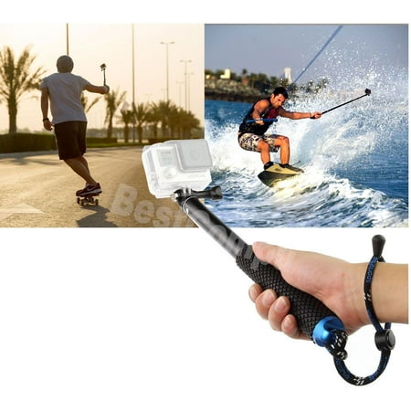 Selfie Pole Extendable Telescopic Monopod Stick for GoPro Hero 5 4 3+ 3 2 Camera