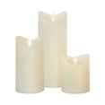 thumbnail image 6 of Battery Operated LED Wax Candles with Moving Flame - Set of 3, 6 of 6