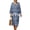 Ethnic Tribe Elephants, variant on Xixirimido Aztec Tribe Geometric Print Women Linen Dresses 3/4 Sleeve V Neck Loose Dress for Women Casual A-Line Midi Beach Dress for Spring Summer 4XL