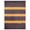Purple Brown, variant on Rugsotic Carpets Hand Knotted Wool Area Rug 8'x10' Purple Brown Contemporary Rectangle Indoor Rug for Living Room, Bedroom Antimicrobial L00228