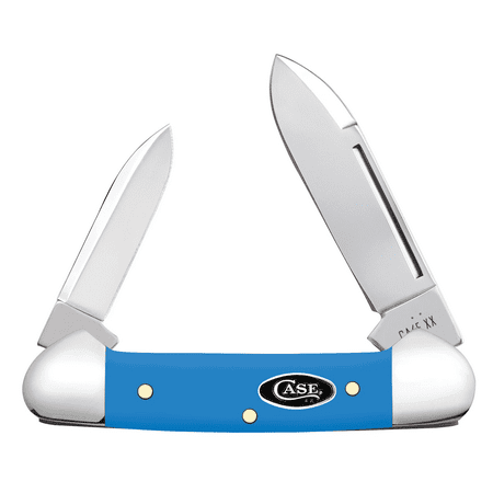 Case XX Knives Butterbean Light Blue Synthetic 68903 Stainless Pocket Knife