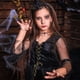 thumbnail image 4 of Collar de Halloween Rose Choker Choker Cuello Cuello Cristal Beads Colgante Cuello Cadena, 4 of 4