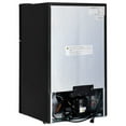 thumbnail image 5 of YYAo 3.2 cu ft. Compact Stainless Steel Refrigerator-Black, 5 of 12