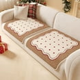 thumbnail image 4 of ToyKingdee Christmas Couch Cover for Sofa, Non Slip Sofa Covers Washable for Single Cushion Couch Arm Back Covers, Pet Couch Covers Slipcovers Protector Xmas Home Decor, 4 of 6