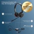 thumbnail image 2 of Auricular Jabra Evolve 20 SE con cable, doble oído, USB-A y USB-C, 2 of 6