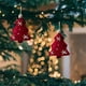 thumbnail image 4 of Colgantes De Plástico Adornos colgantes nevados para árbol de Navidad, 2 unidades, plástico Rkxzt, 4 of 9