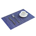 thumbnail image 2 of homeholiday Napperon de Table Style Simple en PVC Style Occidental Isolation Thermique Napperon Épais pour Bureau Hôtel, 2 of 4