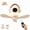 Khaki, variant on Merryhome 2 in 1 Portable Camping Fan with Light, 7200mAh Rechargeable Tent Fan with Remote, Digital Display, 4 Speeds, 4 Timer Settings, LED Lantern for Camping RV Travel, Khaki