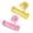 A003- Multicolor (Yellow + Pink), variant on Bathroom Organizer Toothpaste Tube Squeezer 2 Pack No Drill Wall Mount Cup Toothpaste Squeezer Roller for Home Vanity Small Space Storage Housewarming Gift Plastic Organizer