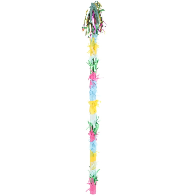 BESTONZON Colorful PVC Pinata Stick Birthday Party Celebration Decoration  Fun Game Toy