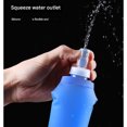 thumbnail image 4 of Soft Flask Water Bottle Running Flask Folding Water Bottles for Pack Cycling Hiking Running Easy to Use, 4 of 9
