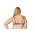 thumbnail image 2 of Jessica Simpson BLUE Plus Floral Print Bust Support Swim Top, US 2X-Large, 2 of 3