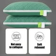 thumbnail image 5 of sruoe Pillows for Bed Clearance, Queen Size Pillows, Extra Firm Soft Comfort Standard Pillows, High Elasticity Side and Back Sleeper Pillow Core for Hotel, Home, Cotton, 5 of 5