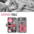 thumbnail image 6 of 24 In 1 Multifunctional Home Repair Hand Tool Set Pliers  Wrench Hammer Tape Measure Screwdriver Yellow Hardware With Toolbox, 6 of 6