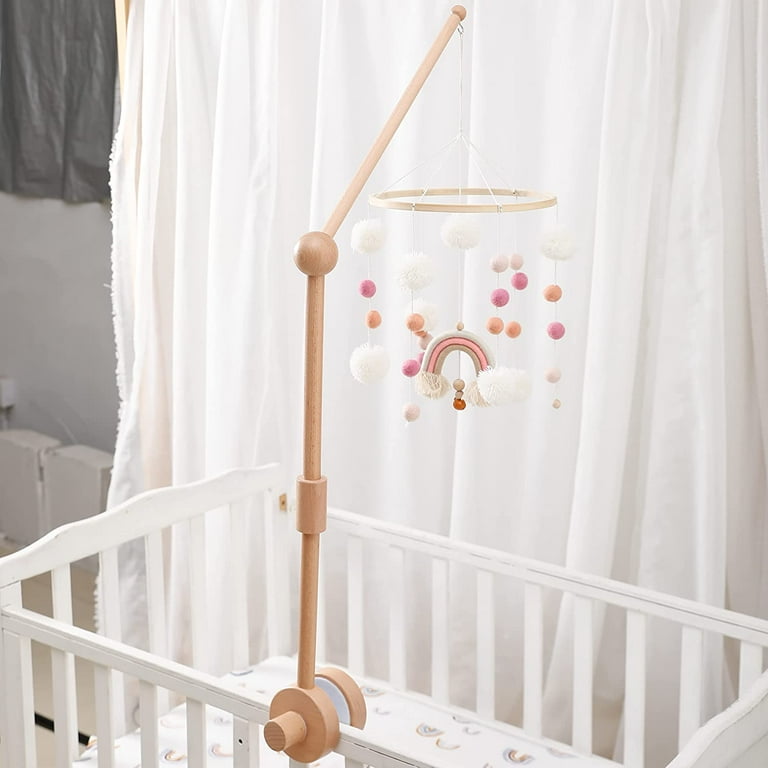 Mobile hanger store for crib