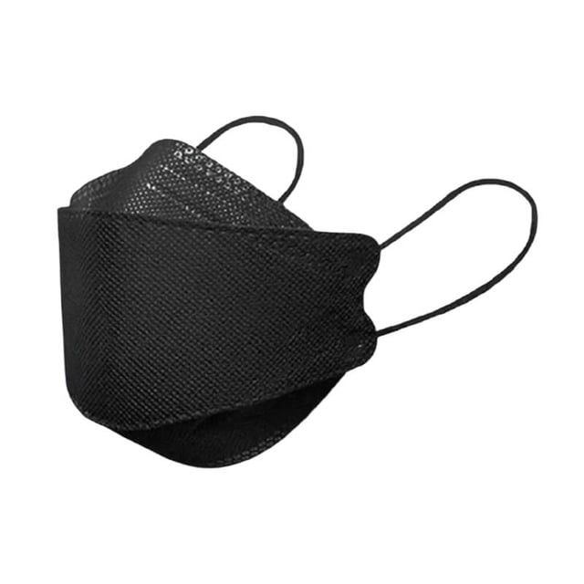 Cubrebocas Kf94 certificado Negro 100 piezas 4 capas MagiCare KF94