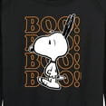 thumbnail image 3 of Peanuts - Boo Snoopy Scared - Women's Lightweight French Terry Long Sleeve Shirt, 3 of 6