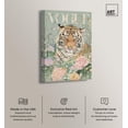 thumbnail image 2 of Spring Magazine Tiger Canvas Vintage Animal Art by Art Remedy, Gallery Wrapped, 24" x 36", 2 of 7